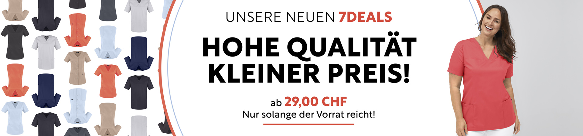 Hohe Qualität, kleiner Preis - unsere neuen 7deals! Ab 29,00 CHF - nur solange der Vorrat reicht! >>