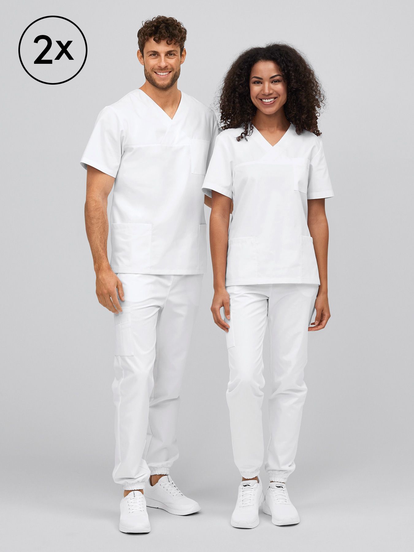 Unisex OP-Kasack PISA 2er-Pack