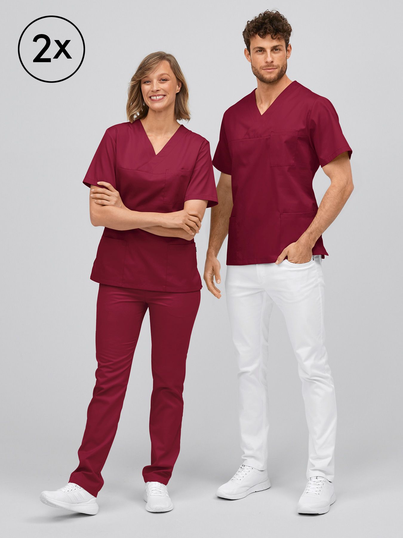 Unisex OP-Kasack PISA 2er-Pack