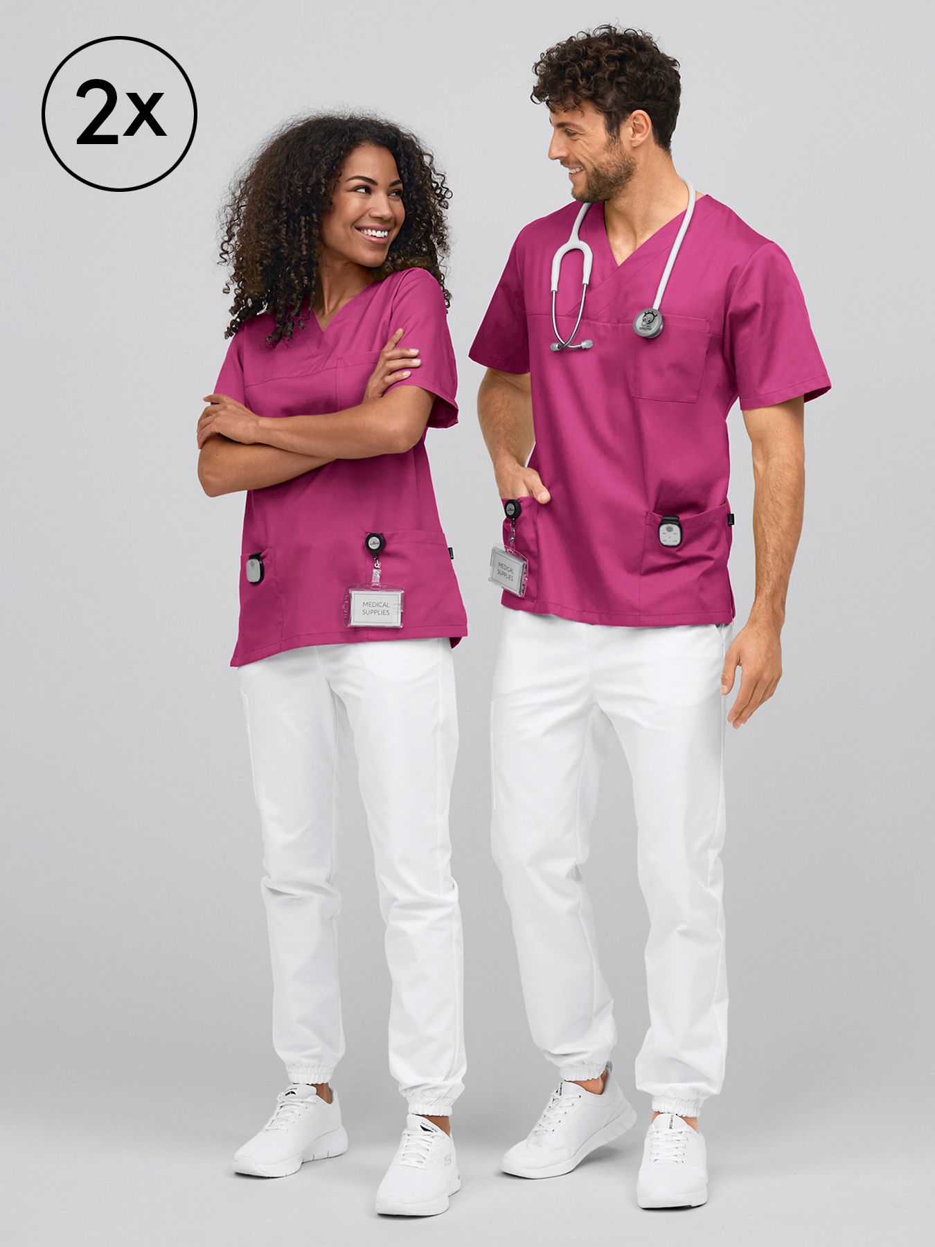 Unisex OP-Kasack PISA 2er-Pack