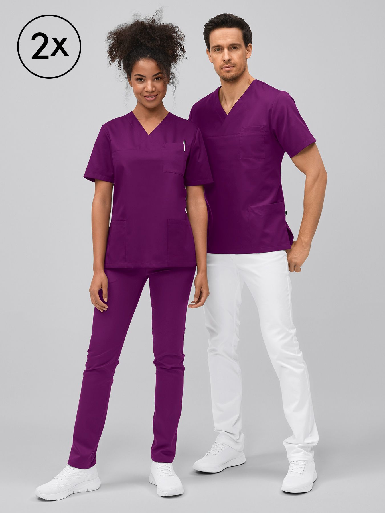 Unisex OP-Kasack PISA 2er-Pack