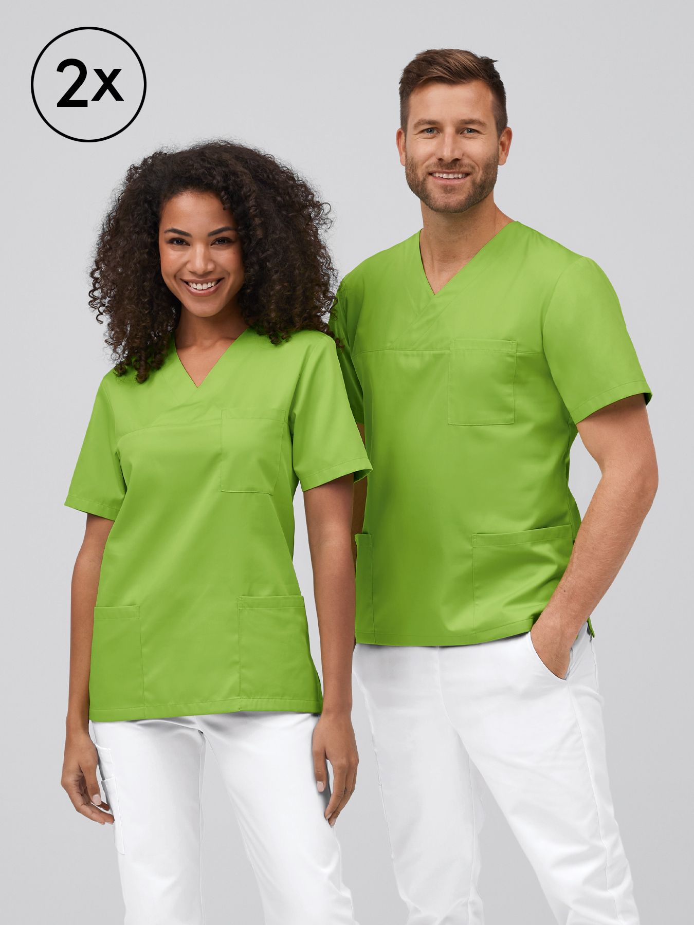 Unisex OP-Kasack PISA 2er-Pack