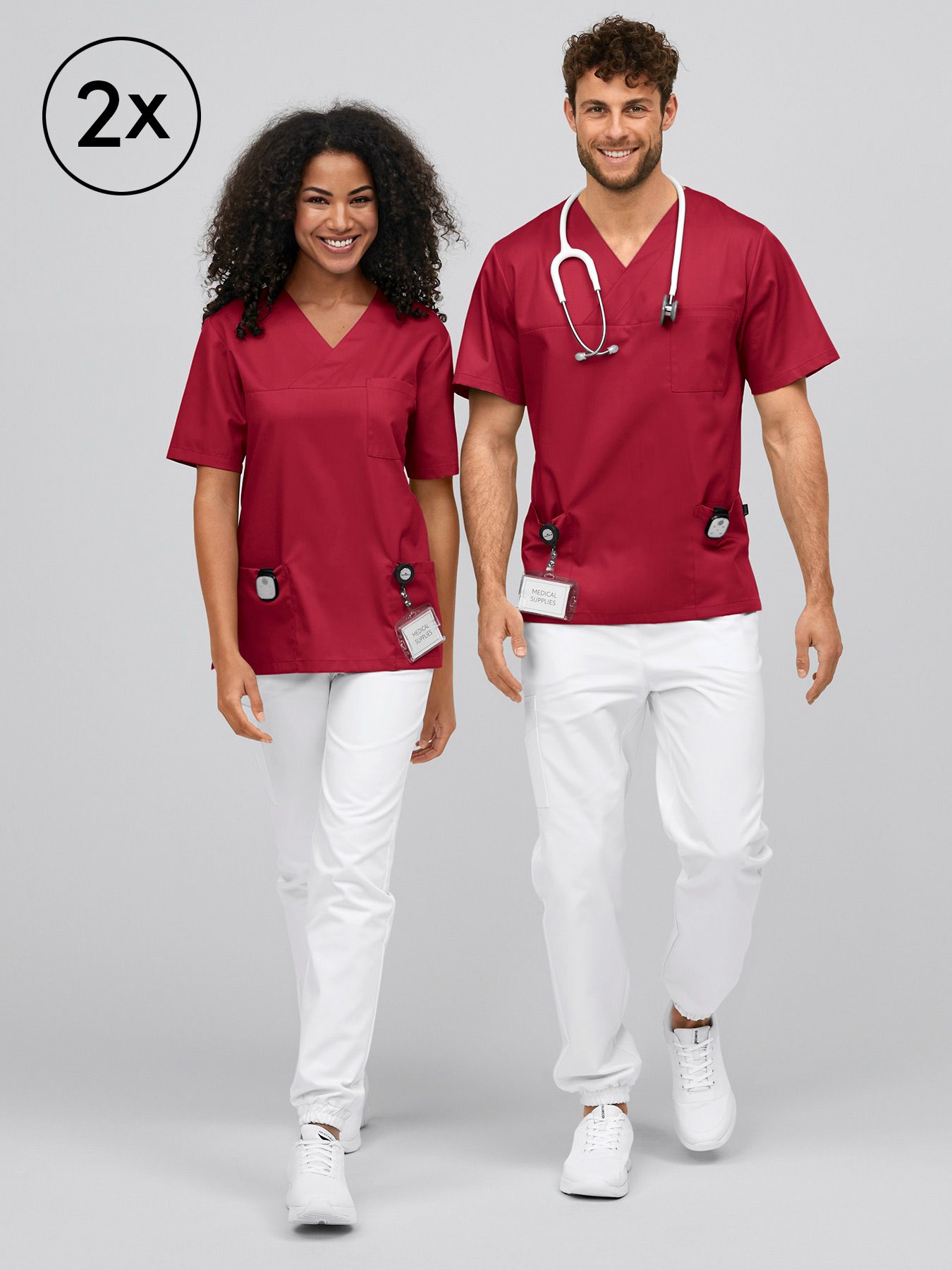 Unisex OP-Kasack PISA 2er-Pack