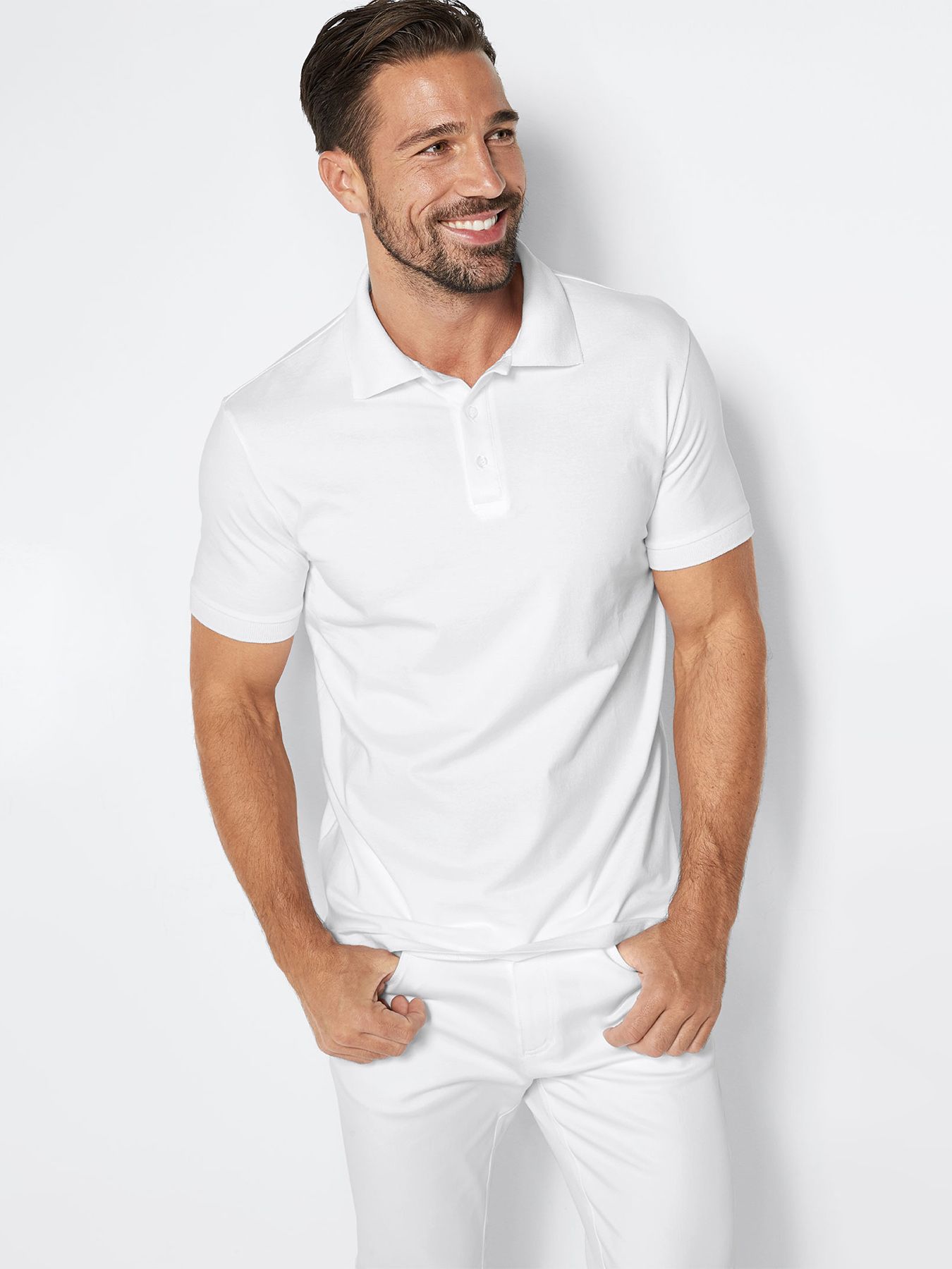 Poloshirt aus Single Jersey, Unisex 