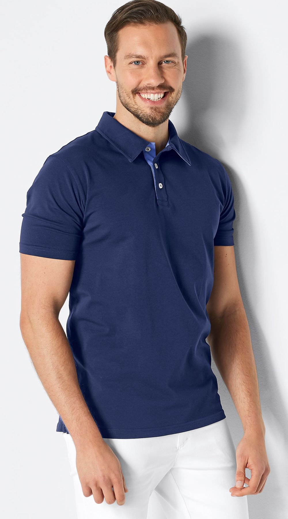 Unisex-Poloshirt, Single Jersey