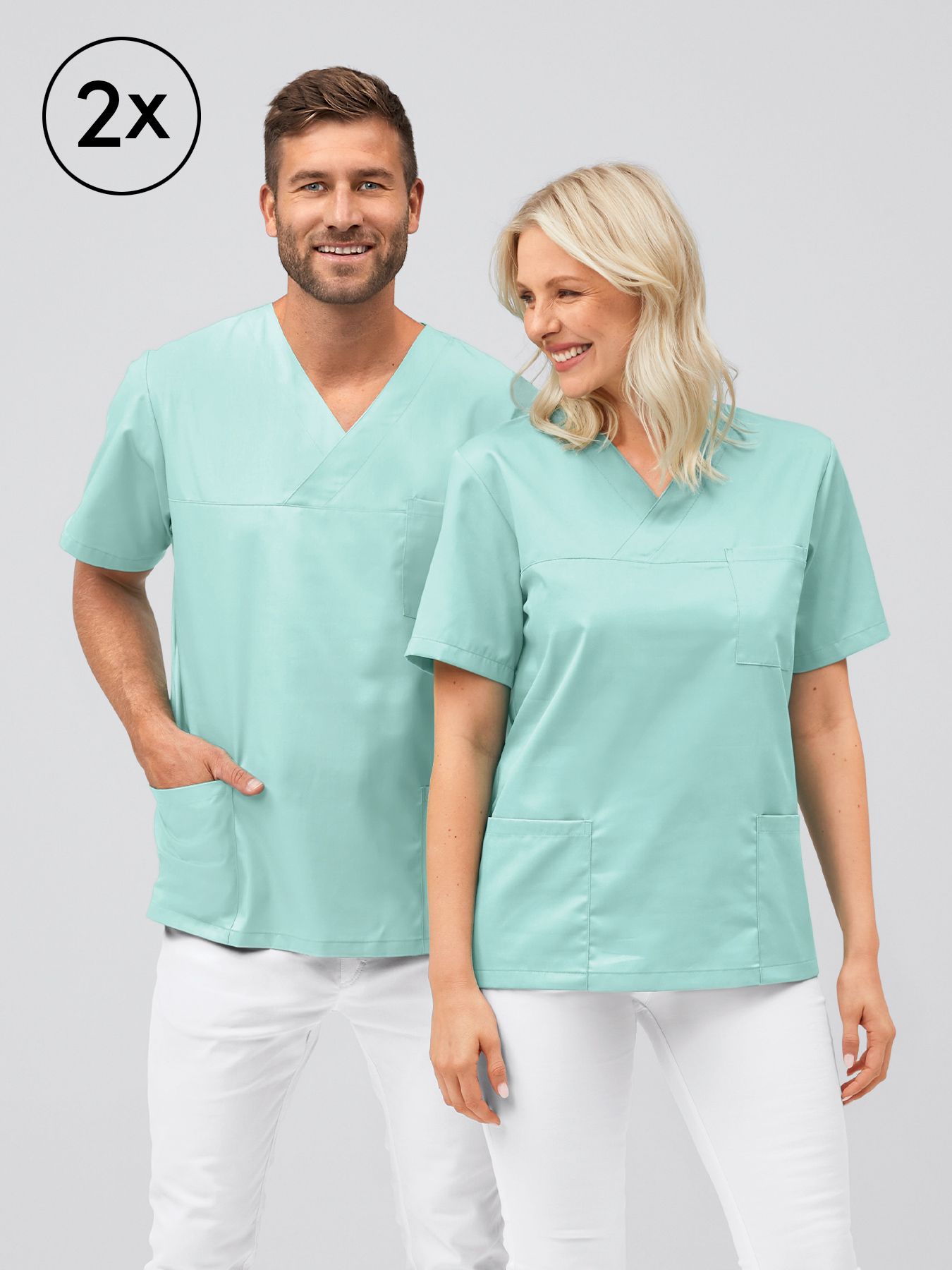 Unisex OP-Kasack PISA 2er-Pack