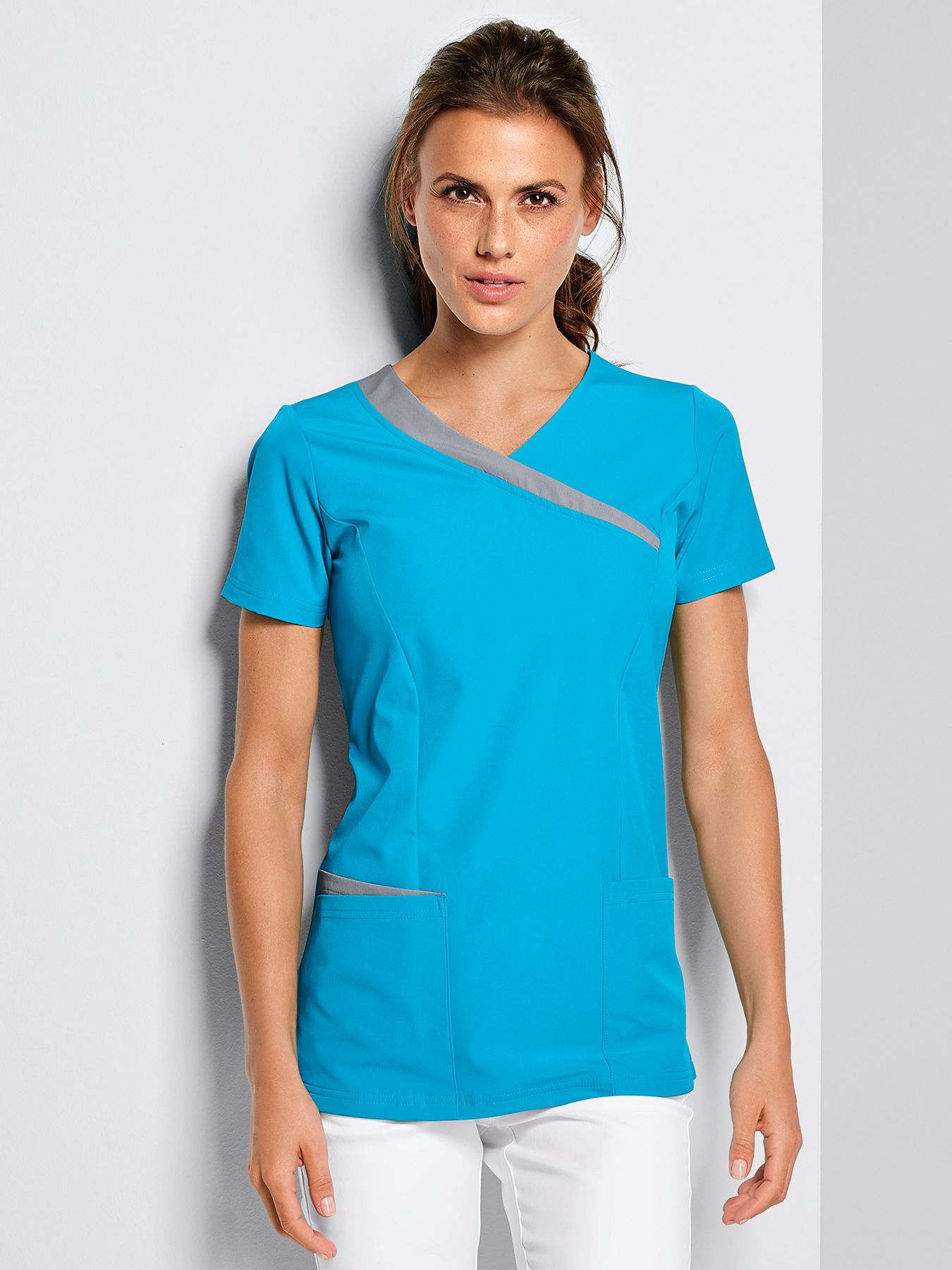 Damen-Active-Stretch-Kasack