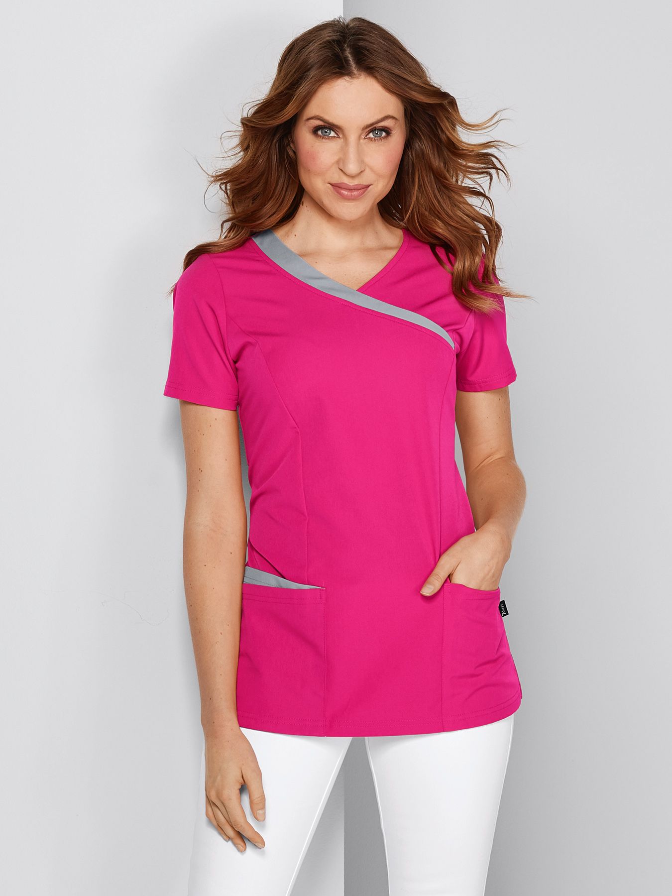 Damen-Active-Stretch-Kasack