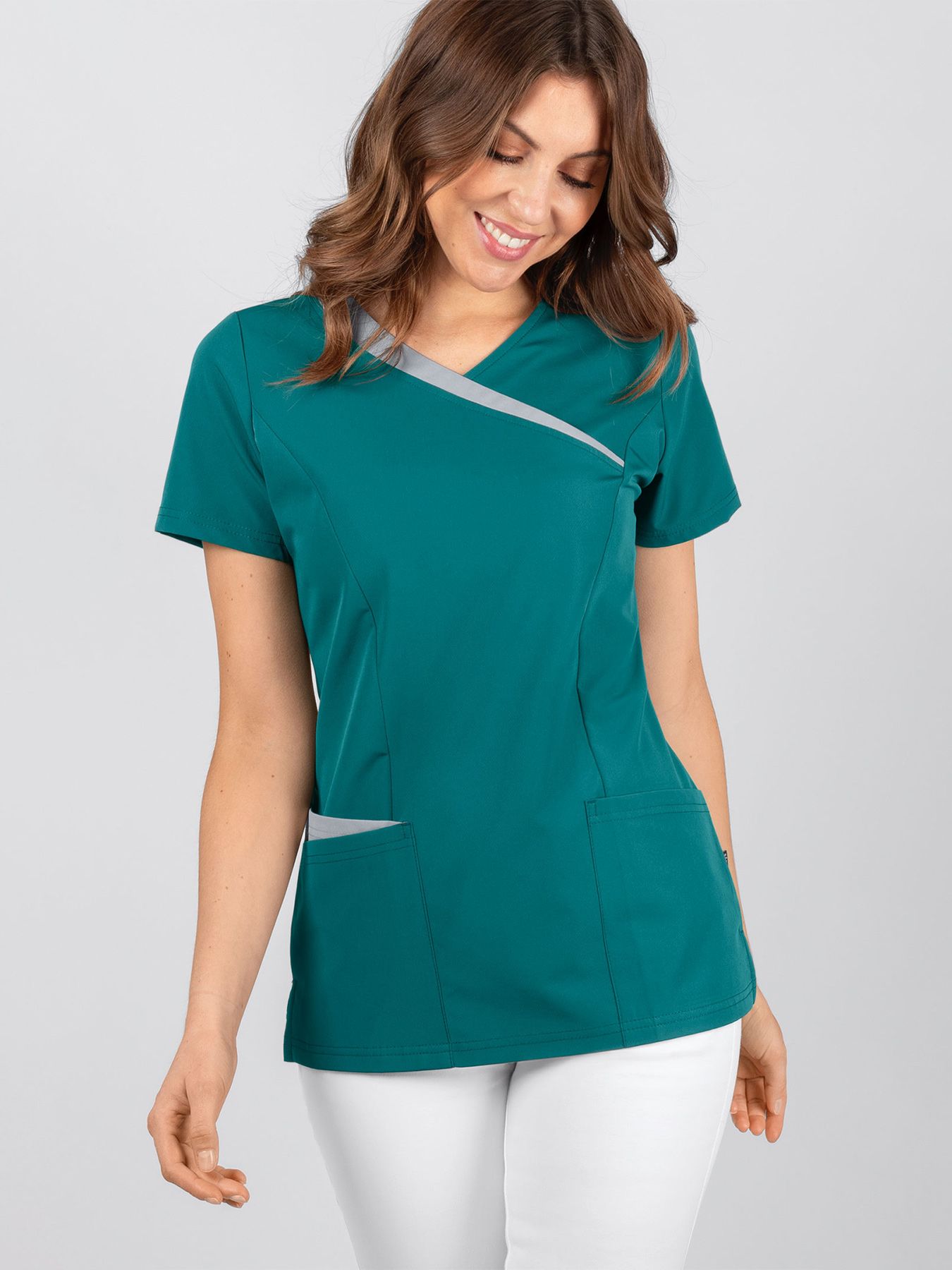 Damen-Active-Stretch-Kasack