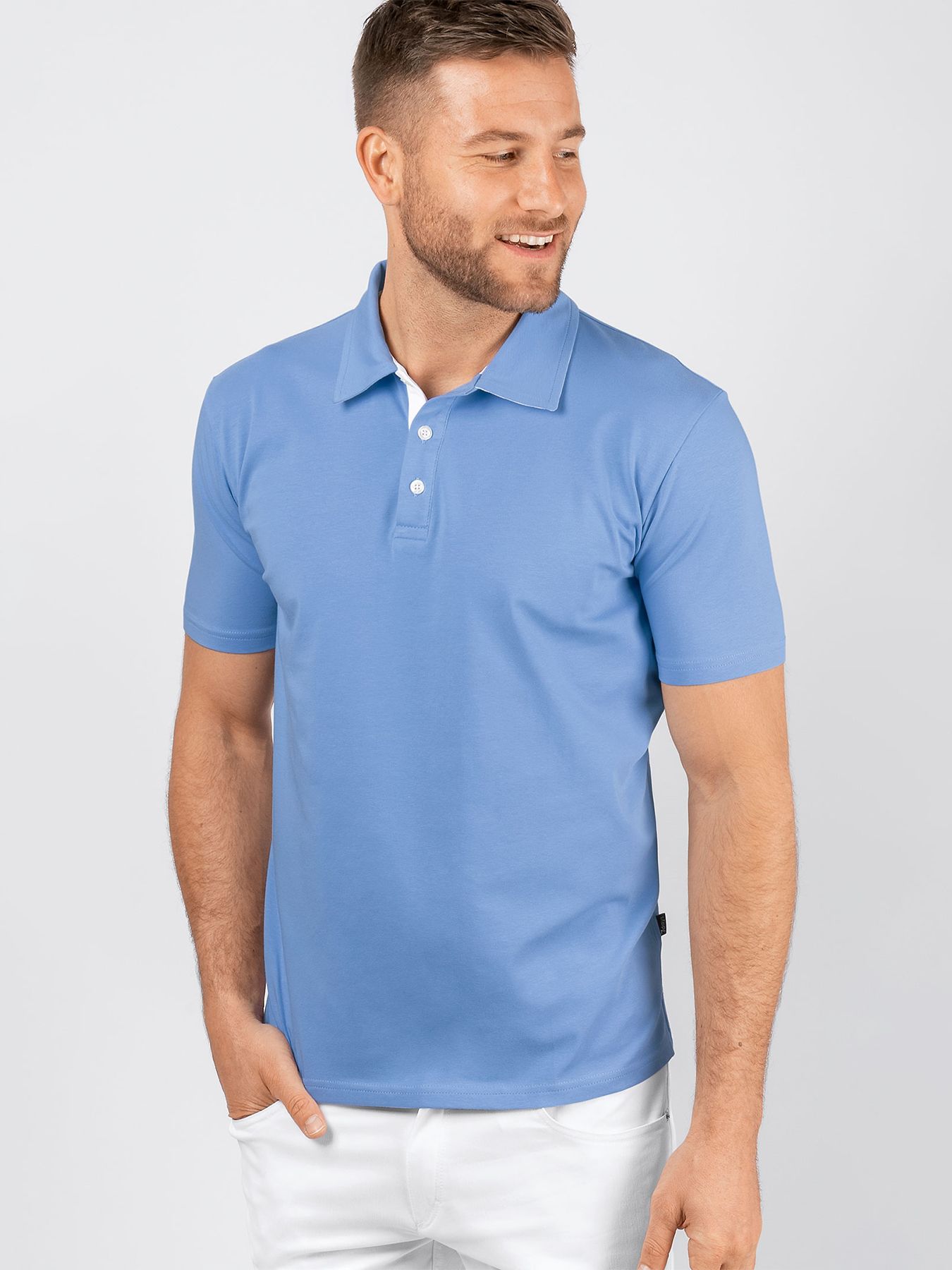 Unisex-Poloshirt, Single Jersey