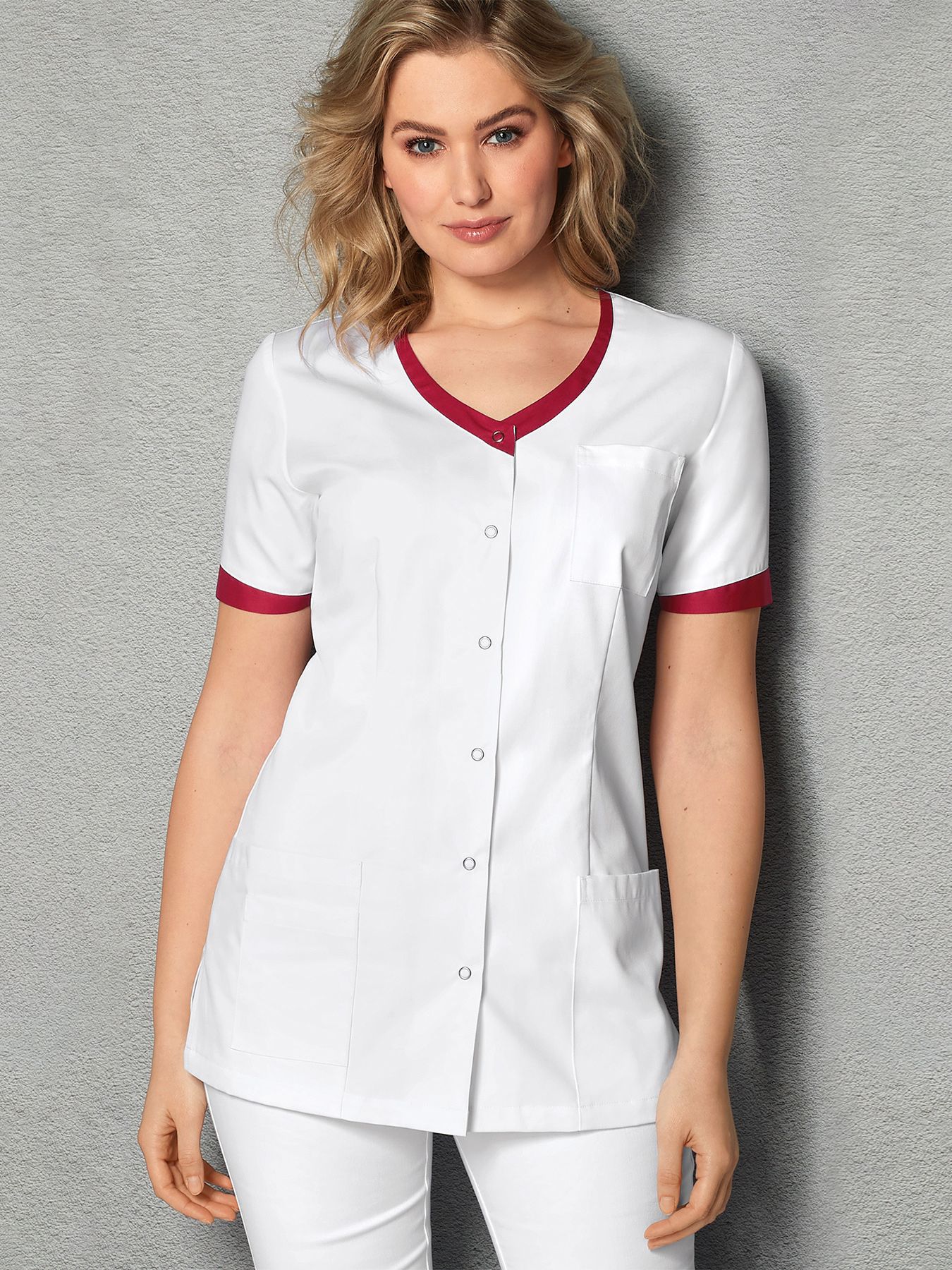 Kasack mit Farbdetails HEIDE