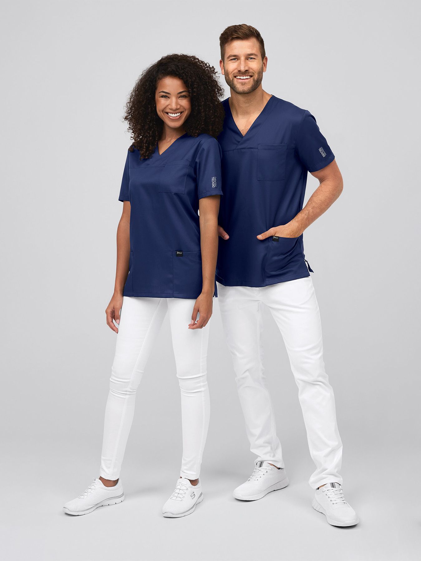 Zahnarztkasack Unisex DENTAL- Stickung