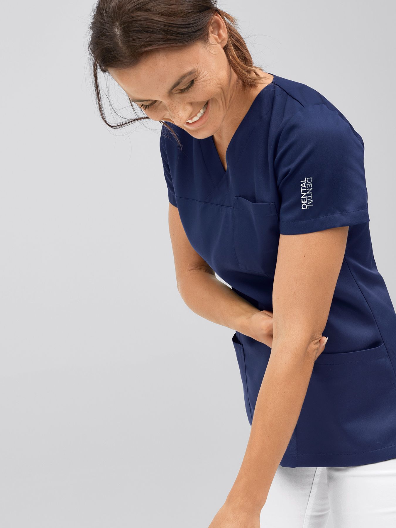 Schlupfkasack mit DENTAL-Stickung