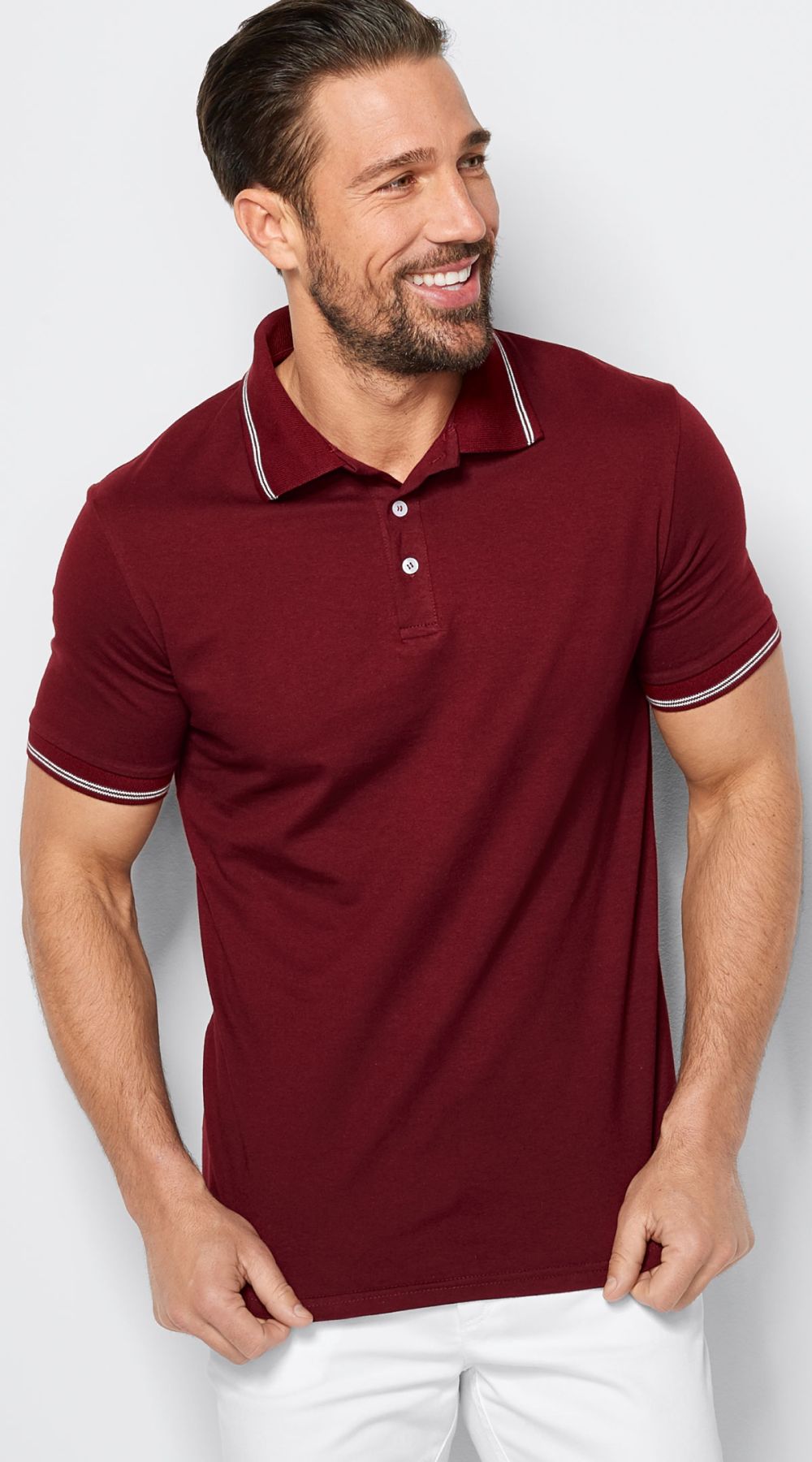 Poloshirt aus Single Jersey, Unisex 