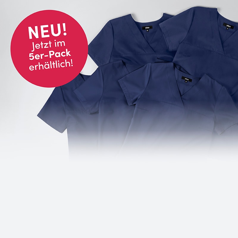 marine blaue Kasacks im 5er Set